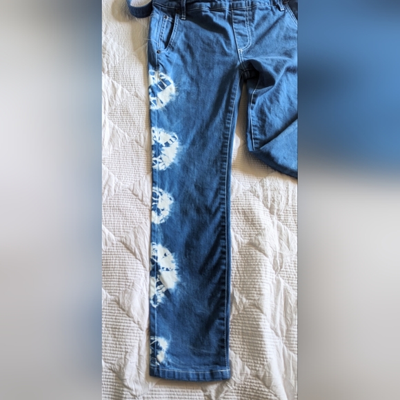 SALE......Free People  UPCYCLED INDIGO DYED Bib Overalls Size 25 - Picture 4 of 10